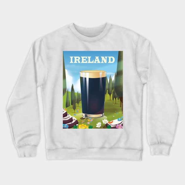Ireland pint landscape